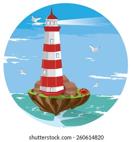 illustration, Lighthouse