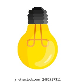 illustration of a lightless lamp suitable for your design project
