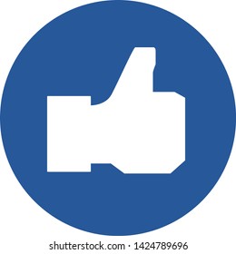 illustration of like flat design