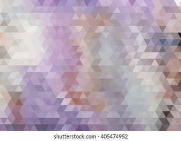 Illustration auf abstraktem Hintergrund aus Dreiecken