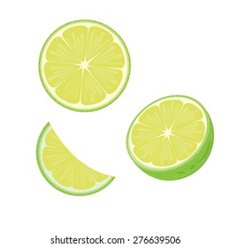 illustration. lime 2
