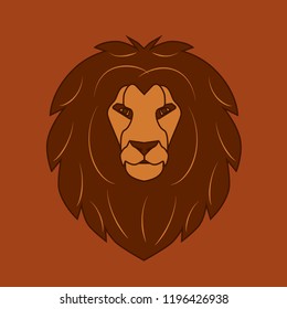illustration of lion