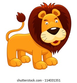 Illustration Lion Vector Stock Vector (Royalty Free) 114031351 ...