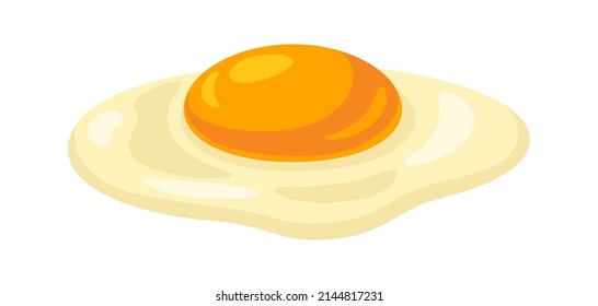 Ilustración de huevo de pollo líquido. Imagen para las industrias agroalimentarias.