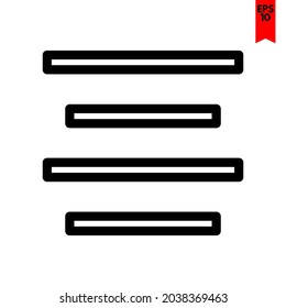 illustration of list design icon