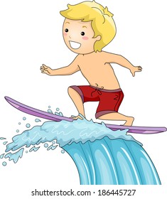 8,015 Cartoon Kids Surfing Images, Stock Photos & Vectors | Shutterstock