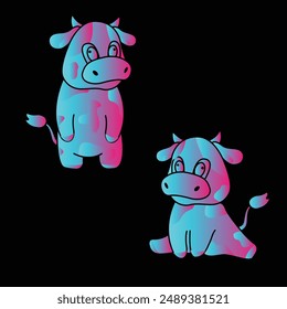 The Illustration of Little Cow Gradient