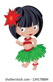 illustration of a little dancer