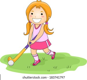 Hockey-girl Stock Vectors, Images & Vector Art | Shutterstock