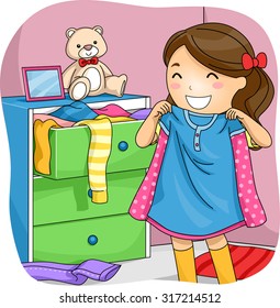 Kids Dresser Stock Illustrations Images Vectors Shutterstock