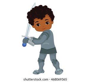 Illustration of little knight.