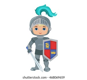 Illustration of little knight.