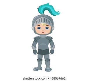 Illustration of little knight.