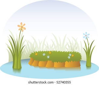 Illustration of little pond
