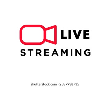 Illustration of an Live Streaming Logo