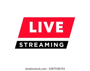 Illustration of an Live Streaming Logo