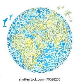 Illustration -- living planet