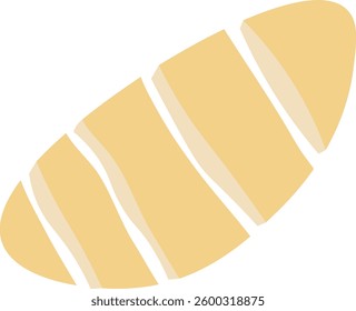 Illustration of a Loaf of Bread