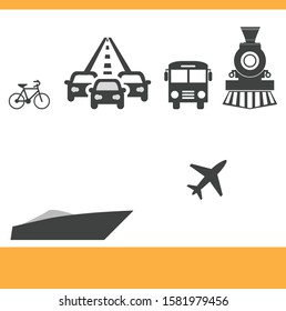 Illustration of local Transportation icon