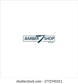 a illustration of logo barbershop