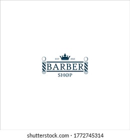 a illustration of logo barbershop