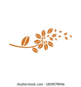 illustration logo coffee icon vector