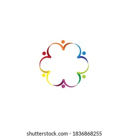 illustration logo healthy templet vector