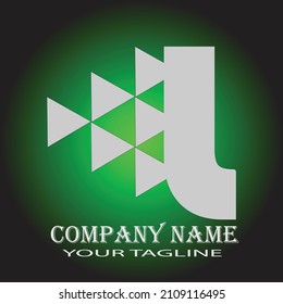 illustration logo and icon design with some various style design concept web
