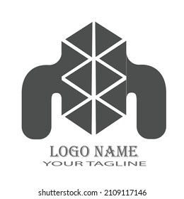 logotipo de ilustración y diseño de iconos con algunos conceptos de diseño de estilo varios