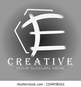 illustration logo and icon design of various style an alphabet  concept