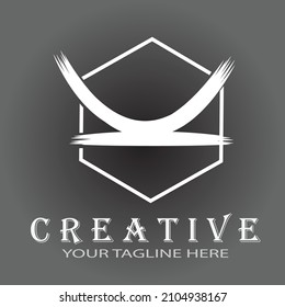 illustration logo and icon design of various style an alphabet  concept