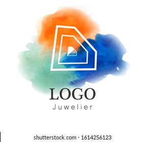 
Illustration - logo - on the theme of jewelry and diamonds.
