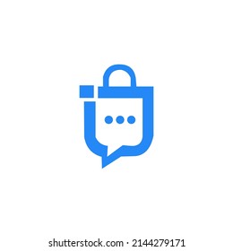 illustration logo shopping cart icon 