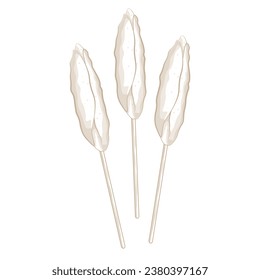 illustration logo Simple Line art egg roll or Telur Gulung