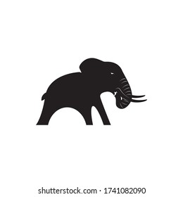illustration logo vector elephant abstract