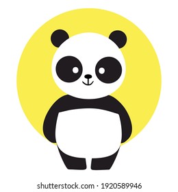Illustration Logo Vector Graphic of Panda.  Perfect for Logo, Icon, Logo, Illustration, Etc.