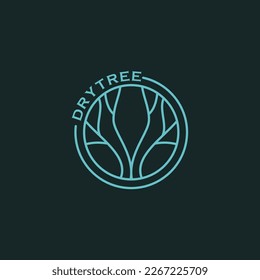 Illustration logo vector graphic of trees and roots, for plant logos .