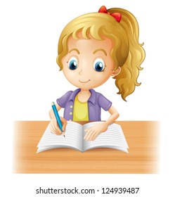 30,793 Student writing cartoon Images, Stock Photos & Vectors ...