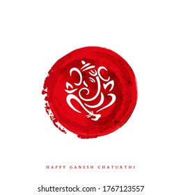 Illustration Of Lord Ganpati Background For Ganesh Chaturthi Festival Of India Vector Banner Poster Greeting Card
