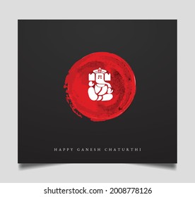 Illustration Of Lord Ganpati Background For Ganesh Chaturthi Festival Of India Vector Banner Poster Greeting Card
