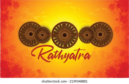 illustration of Lord Jagannath for RathYatra, Ratha Yatra is a Hindu festival associated with Lord Jagannath 
