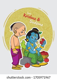 Illustration of lord krishna in different ways
