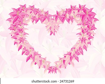 illustration love card