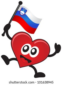 illustration of love country