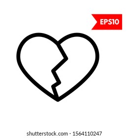 illustration of love flat icon