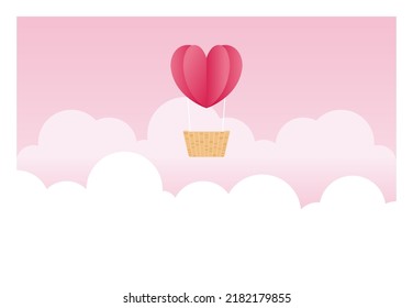 Ilustración del material de fondo de la imagen de amor