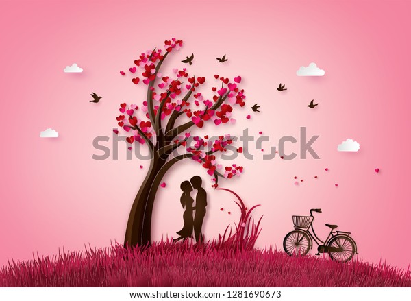 Illustration De L Amour Et De La Image Vectorielle De Stock Libre De Droits