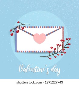 illustration of love and valentine's day. Vector illustration, Wallpaper, flyers, invitation, posters, brochure, banners.