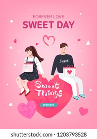 Illustration of a lovely event day