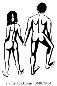 Illustration of the lovers